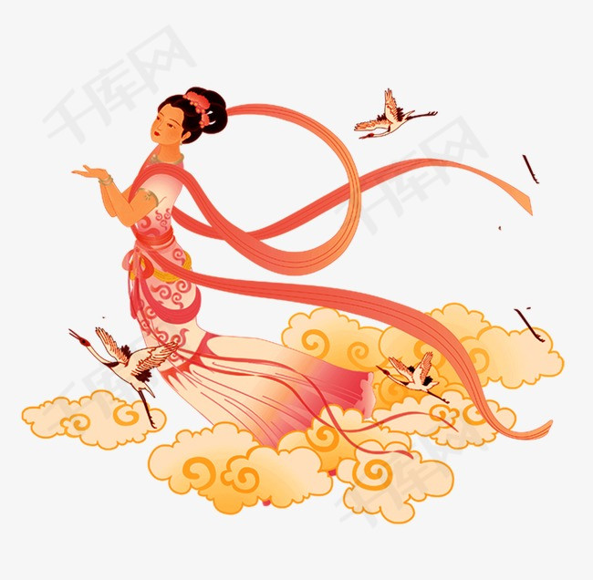 嫦娥素材图片免费下载_高清节日素材png_千库网(图片