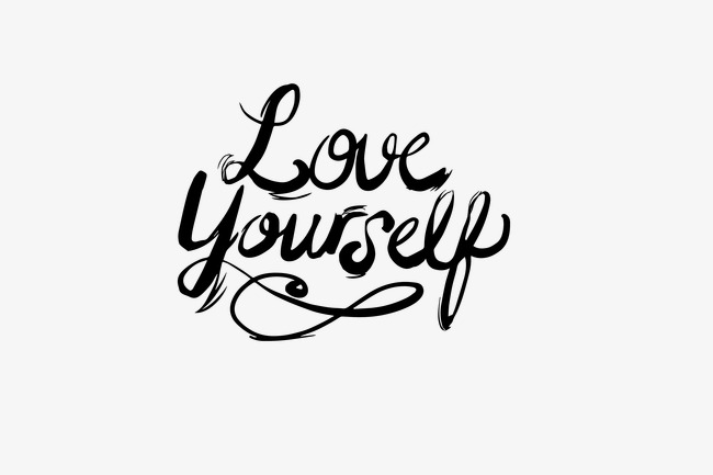 loveyouself艺术字