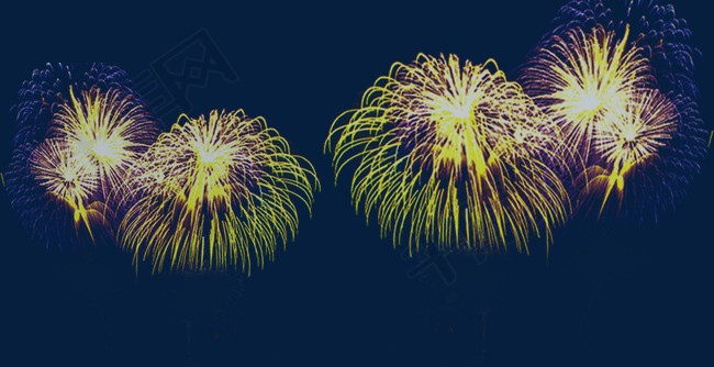 绚丽礼花礼花礼炮烟花节日