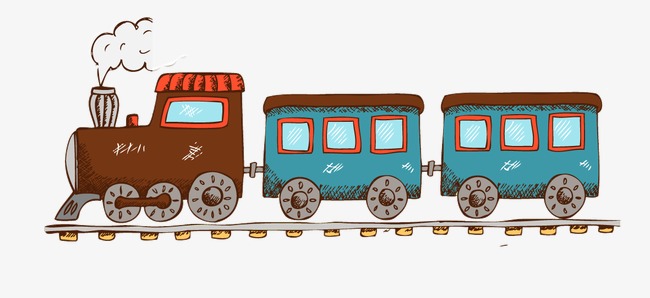 卡通背景_卡通火车png素材-90设计