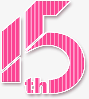 15年艺术字_艺术字设计_千库网