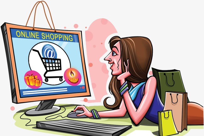 网络购物图片