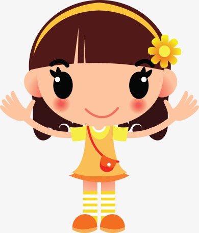 卡通小女孩人物插画人物卡通人物插画女孩小女孩