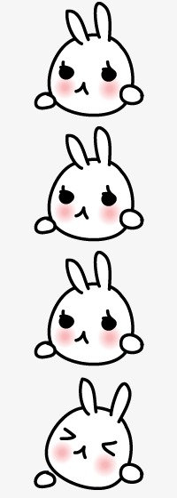 卡通小兔子