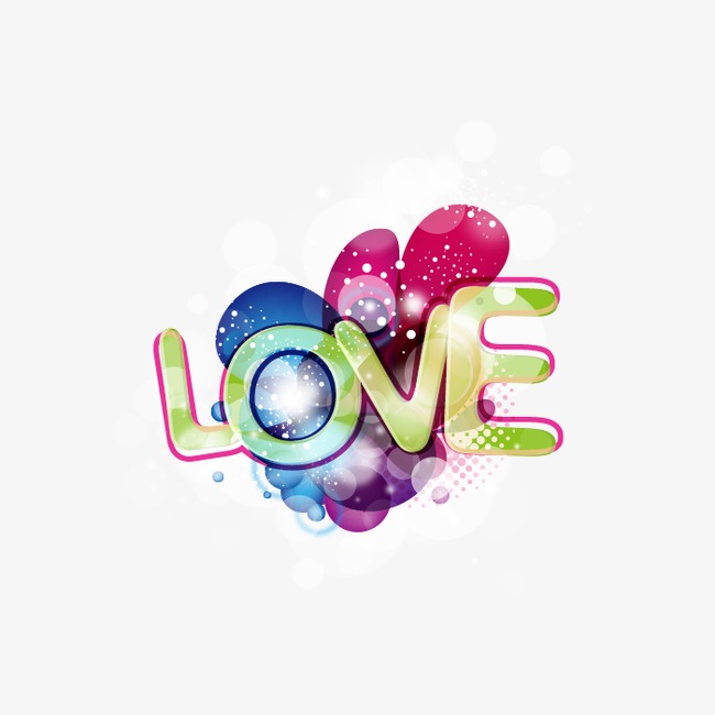 立体love怎么简笔画