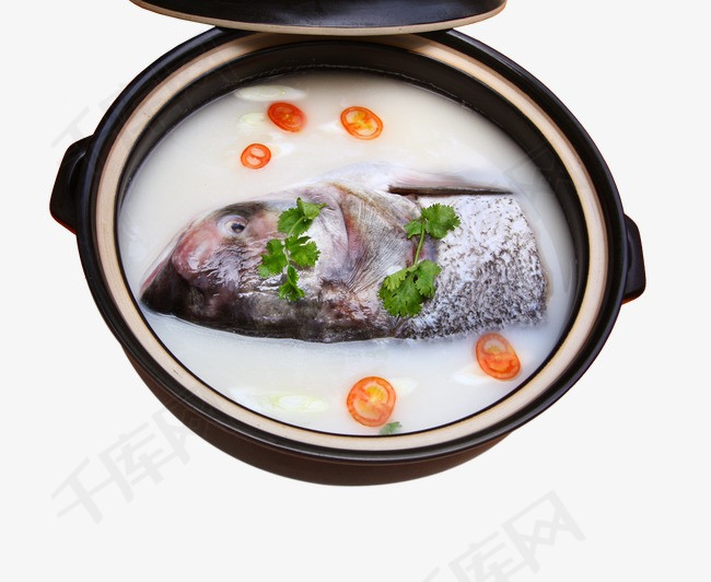 鱼头汤素材图片免费下载_高清装饰图案png_千库网(图片编号3682724)