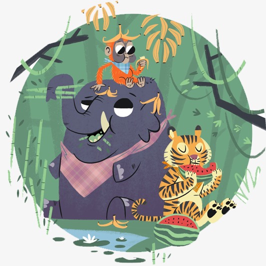 动物园里的大象老虎猴子_动物世界 动物园里的大象老虎猴子