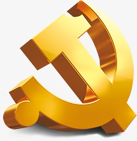 金色党徽党徽立体建党中国共产党党徽中国党徽国徽