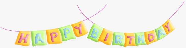 生日快乐素材图片免费下载_高清装饰图案png_千库网