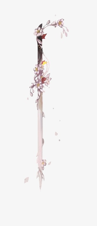 桃花剑桃花剑装饰素材