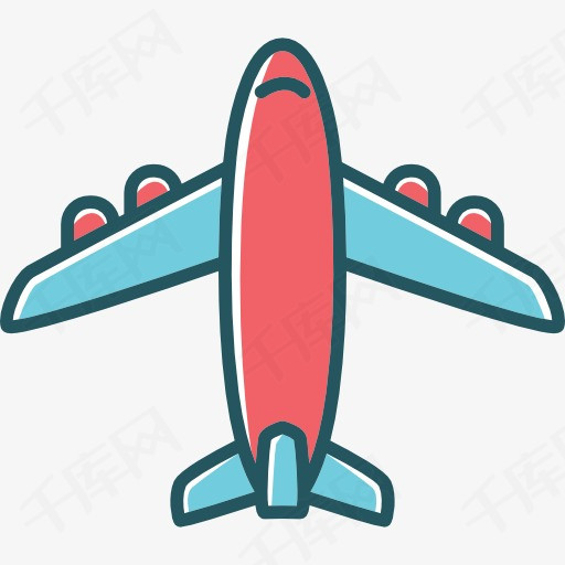 飞机飞机航空卡通客机