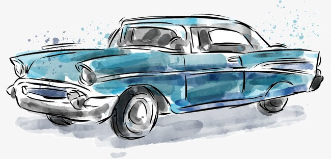 3598*1729 90设计提供高清png装饰元素素材免费下载,本次手绘汽车矢量