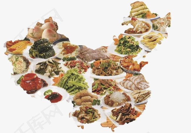 中国美食地图