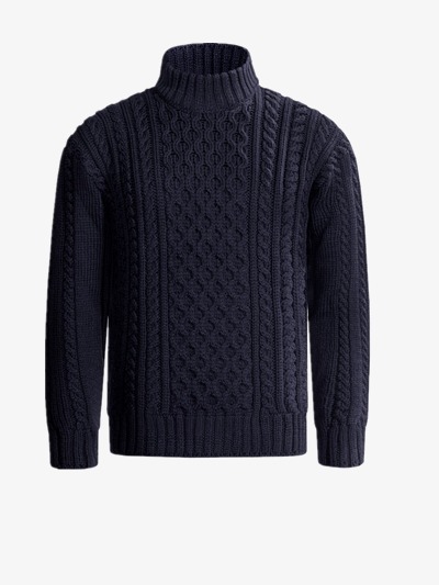 黑色高领时尚男款毛衣打底衫针织衫素材图片免