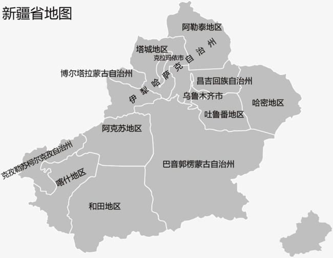 一些新疆的地图_新疆公路交通地图全图