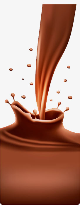 巧克力牛奶海报素材图片免费下载_高清卡通手绘png_千