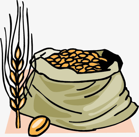 卡通粮食袋