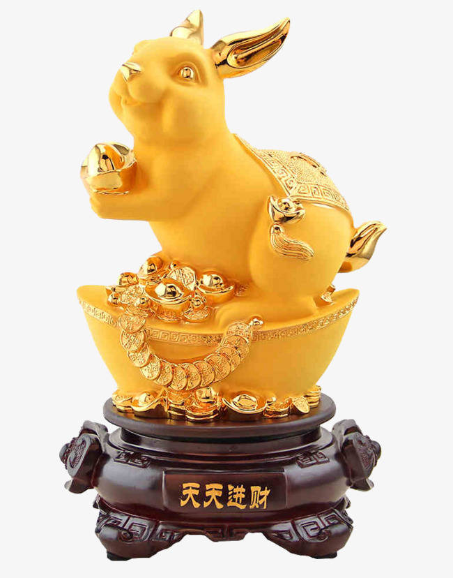 金色的兔子