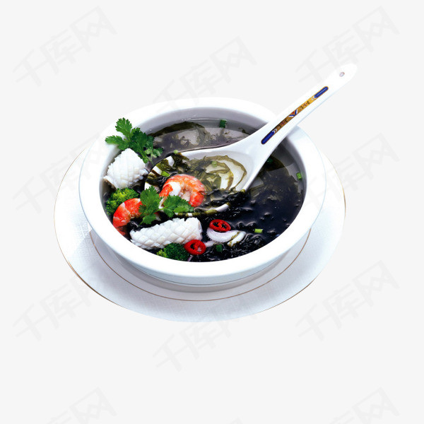 紫菜海鲜汤类