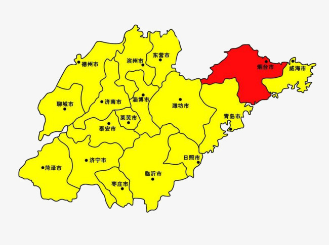 山东地图