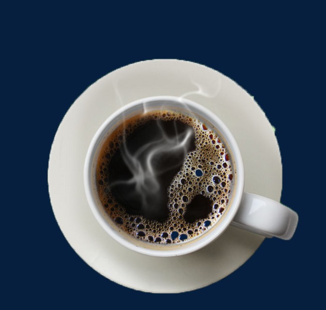 黑咖啡一杯