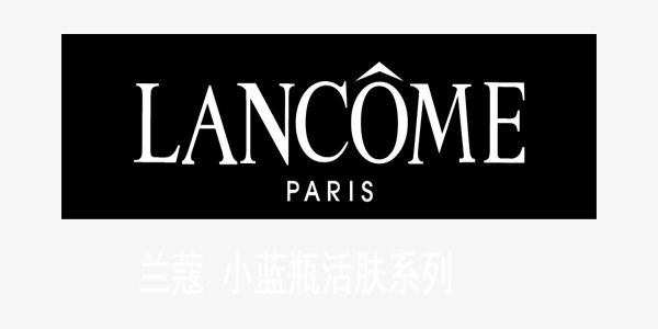 兰蔻logo设计理念,兰蔻标志图片logo 黑部白色兰蔻化妆品艺术字