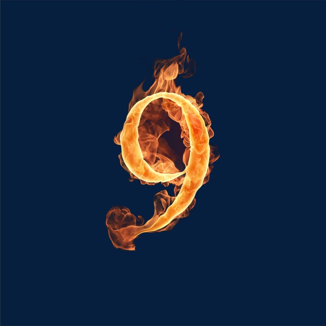 火焰数字
