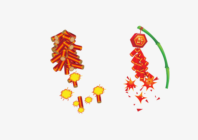 新年放鞭炮
