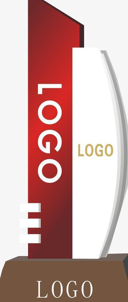 加logo的立牌012003