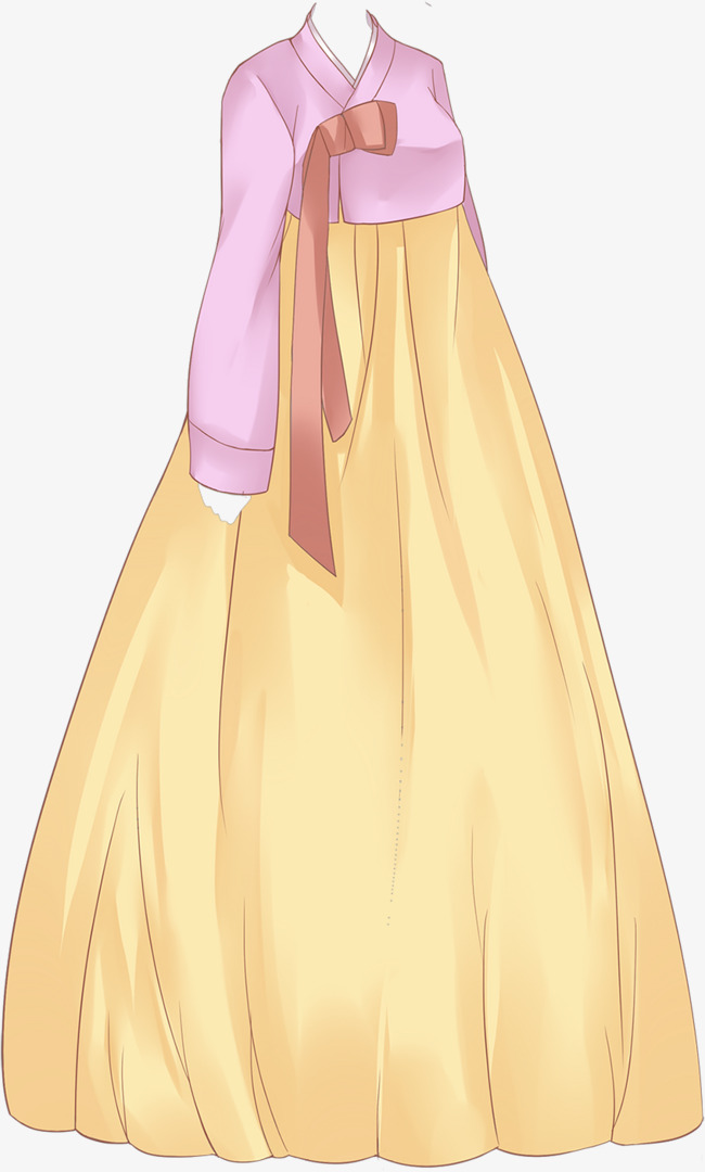 卡通韩服素材图片免费下载_高清装饰图案png