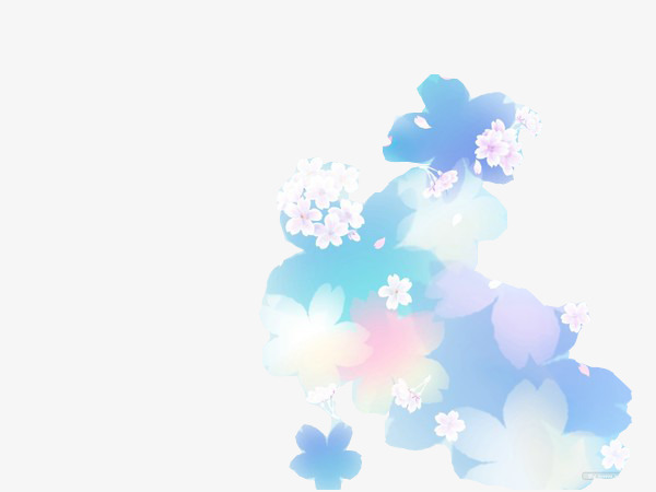 清新樱花瓣免抠素材