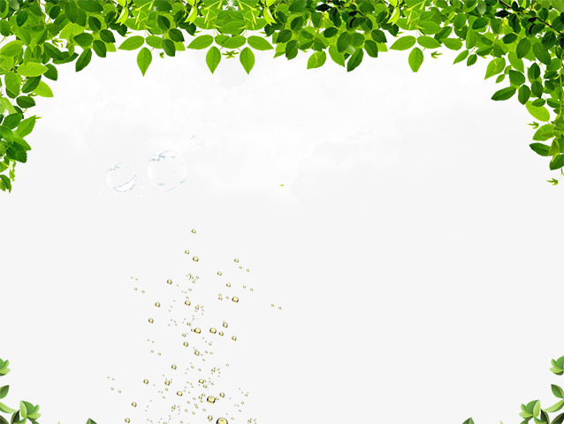 90设计提供高清png钻展/直通车/主图素材免费下载,本次绿叶边框素材