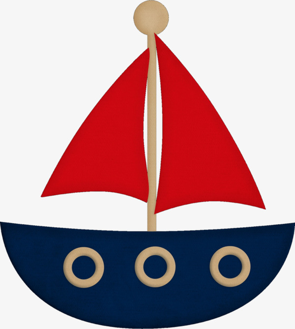 图片> 【png】 卡通简约装饰小船船帆 分类:手绘动漫 类目:其他