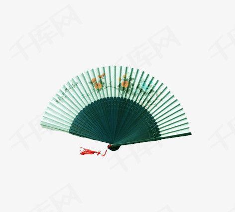 中式古风扇子素材