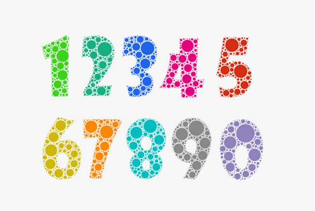 数字字体艺术字png素材-90设计