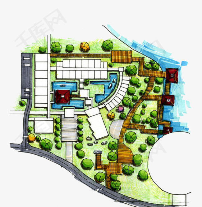 公园景观设计平面图 2ecfc2196270e6a0550bfc82dfc93041.jpg!r650