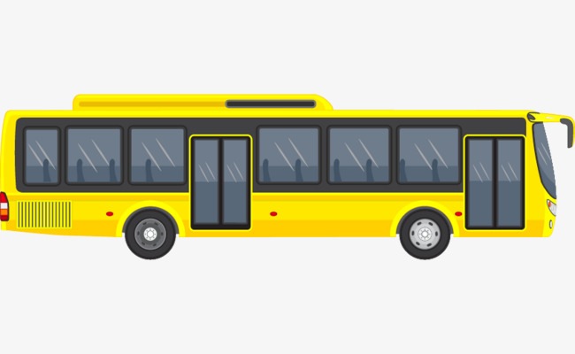 公共汽车png矢量素材