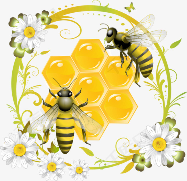 蜜蜂来采蜜怎么画 06233a9a0f90f67a35d57d4b2d104988.jpg!r650