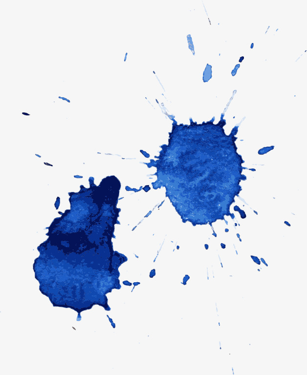 蓝色墨水背景素材图片免费下载_高清装饰图案psd