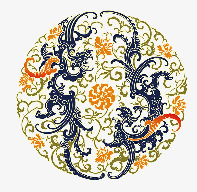 中国风传统文案矢量素材