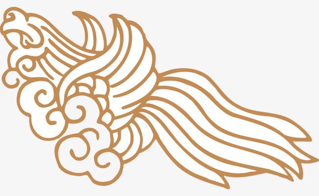 古典水纹免抠素材【高清png素材】-90设计