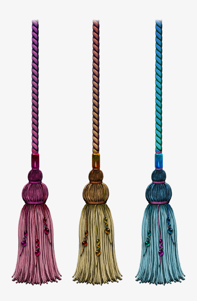 彩色流苏吊坠素材图片免费下载_高清图片png
