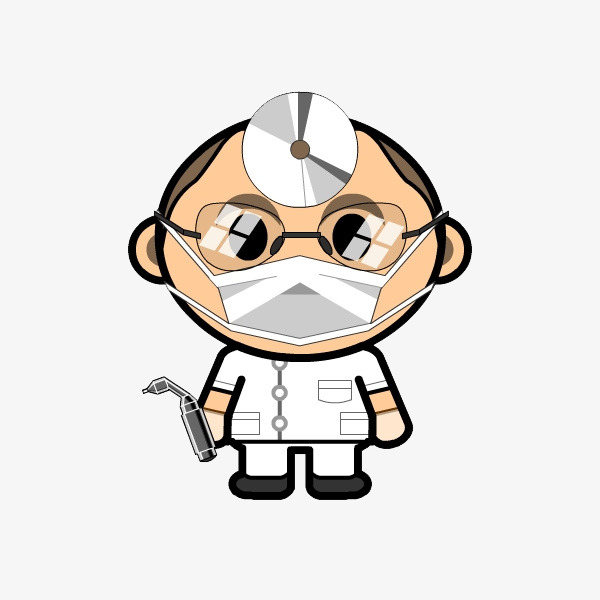 卡通牙医