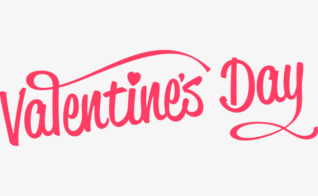 矢量英文情人节快乐