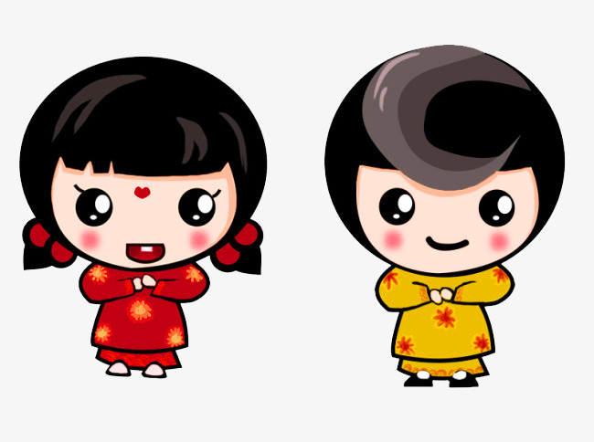 拜年小人儿