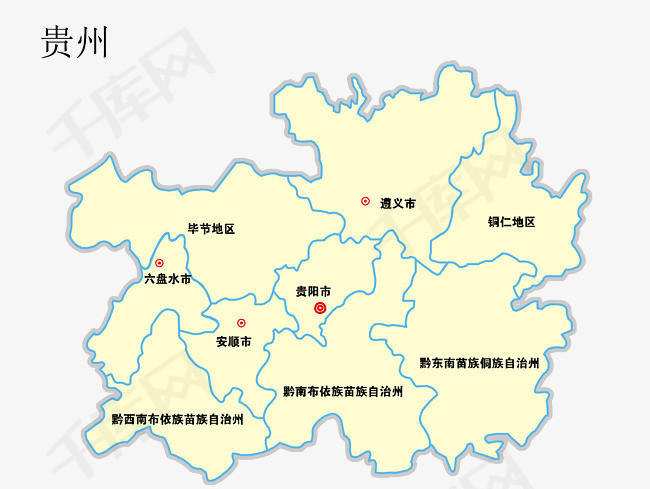 贵州地图