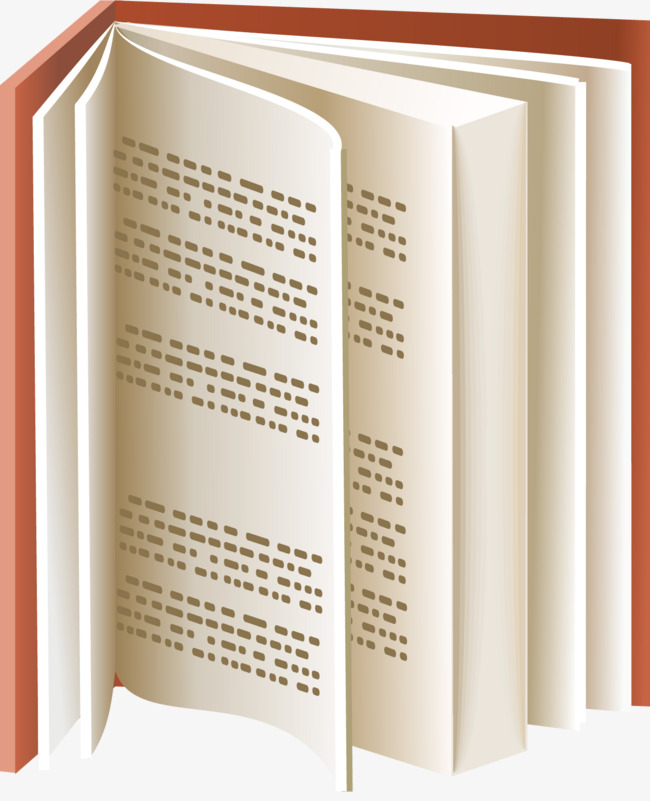 翻开的书png矢量素材图片免费下载_高清卡通