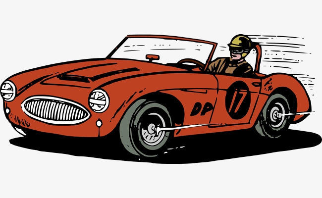 矢量飞驰的汽车