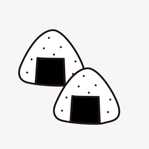 卡通手绘饭团素材图片免费下载_高清装饰图案png_千库网(图片编号