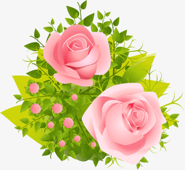 玫瑰花卡通png